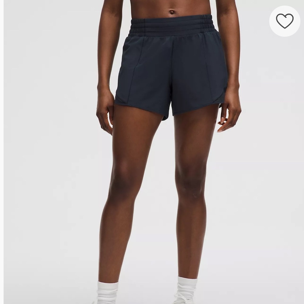 Lululemon Athletica Hotty Hot High-Rise Lined Shorts 4” - Picture 2 of 6